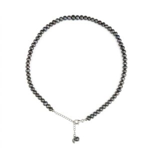 Colier royal din perle de cultura gri 2