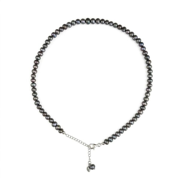 Colier royal din perle de cultura gri 2