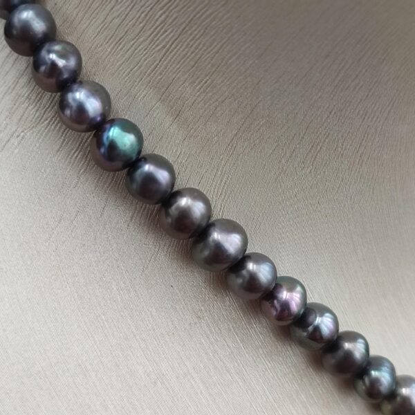 Colier royal din perle de cultura gri Colier royal din perle de cultura gri