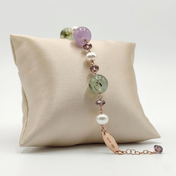 Bratara emotion din jad perle si cuart 1 Bratara emotion din jad perle si cuart 1