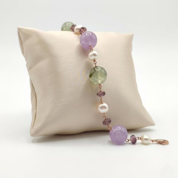 Bratara emotion din jad perle si cuart 2 Bratara emotion din jad perle si cuart 2