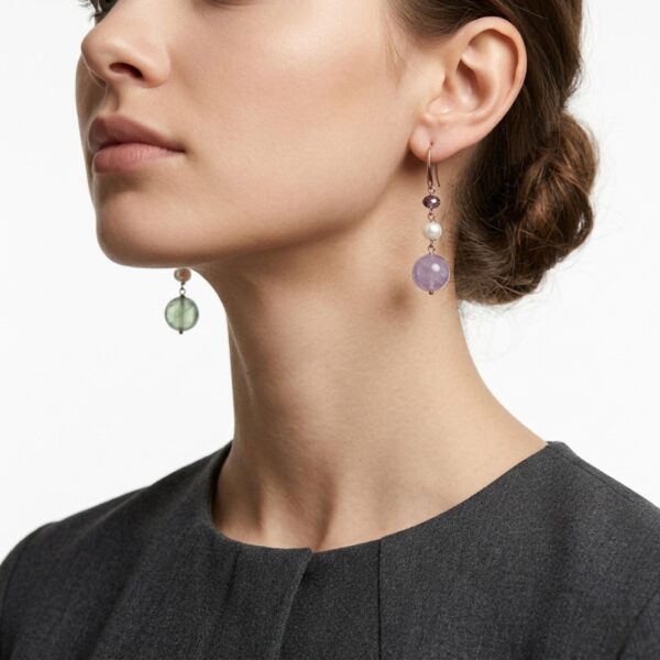 Cercei emotion din jad perle si cuart 5 Cercei emotion din jad perle si cuart 5