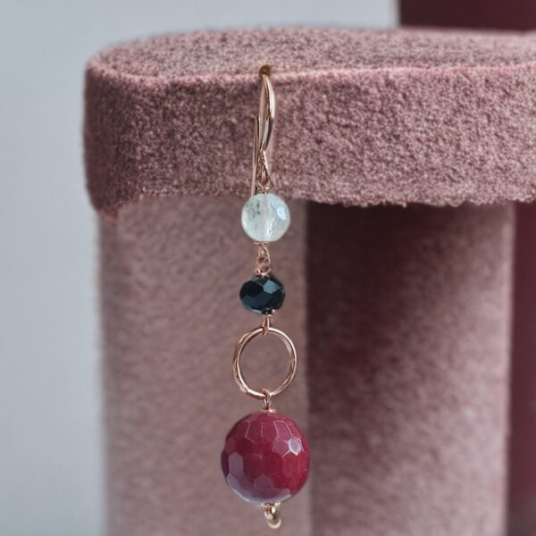 Cercei gioia din agat si cuart 1 Cercei gioia din agat si cuart 1