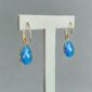 Cercei roua din agat albastru or1866 3