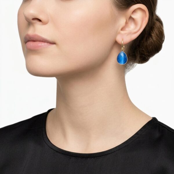 Cercei roua din agat albastru or1866 6 Cercei roua din agat albastru or1866 6