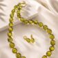 Colier amberia din chihlimbar verde 2
