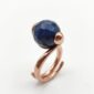 Inel essence cu agat albastru 3