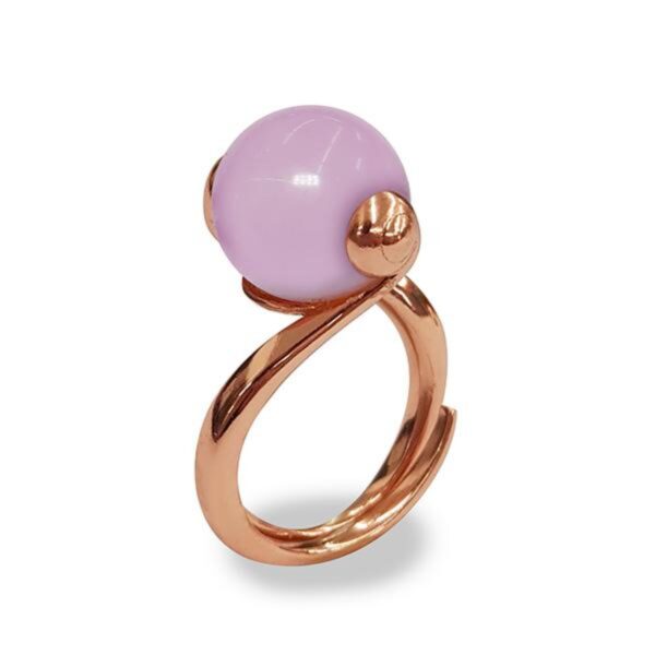 Inel essence cu jad lavanda