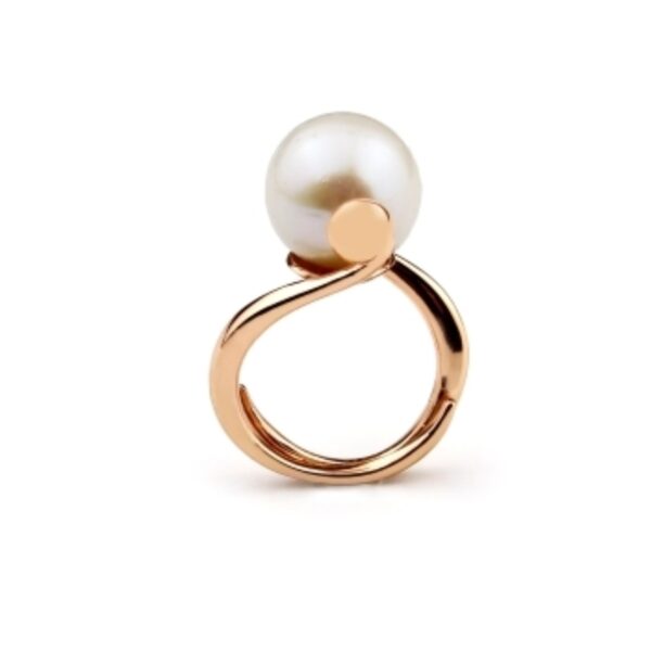 Inel essence cu perla alba