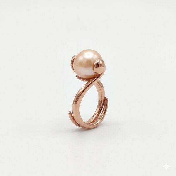 Inel essence cu perla roz 3 Inel essence cu perla roz 3