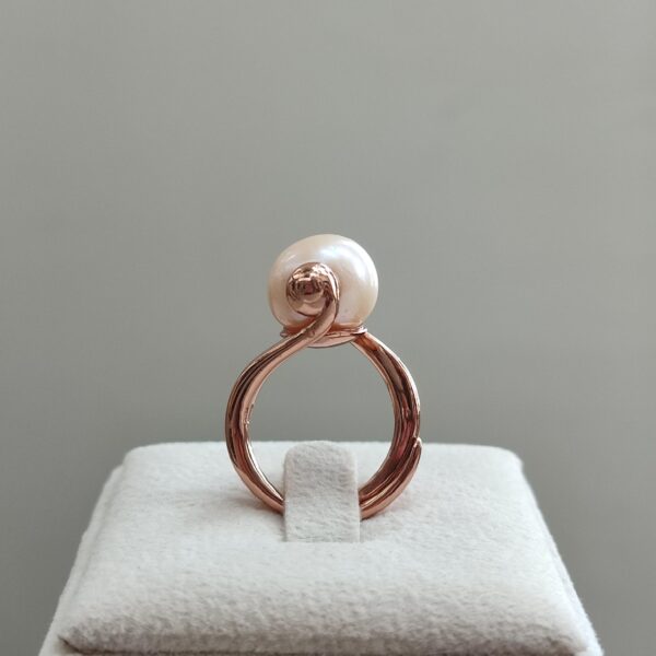 Inel essence cu perla roz Inel essence cu perla roz