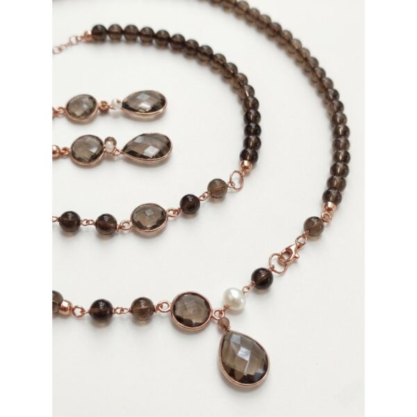 Set lilou din cuart fumuriu 1 Set lilou din cuart fumuriu 1