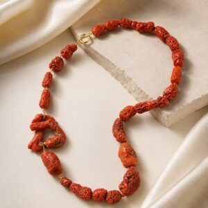 Colier corallia din coral natural
