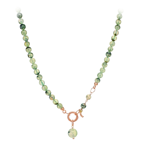 Colier energy din cuart rutilat verde Colier energy din cuart rutilat verde