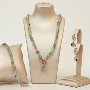 Set energy din cuart rutilat verde